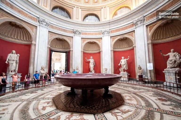 Vatican Museum & Sistine Chapel Guided Tour – Hotel Pickup