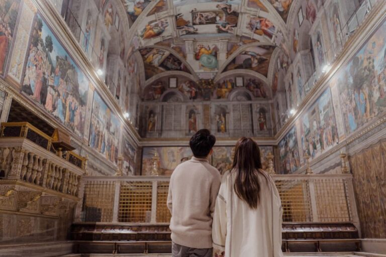 Vatican Museums & Sistine Chapel Semi-Private Guided Tour