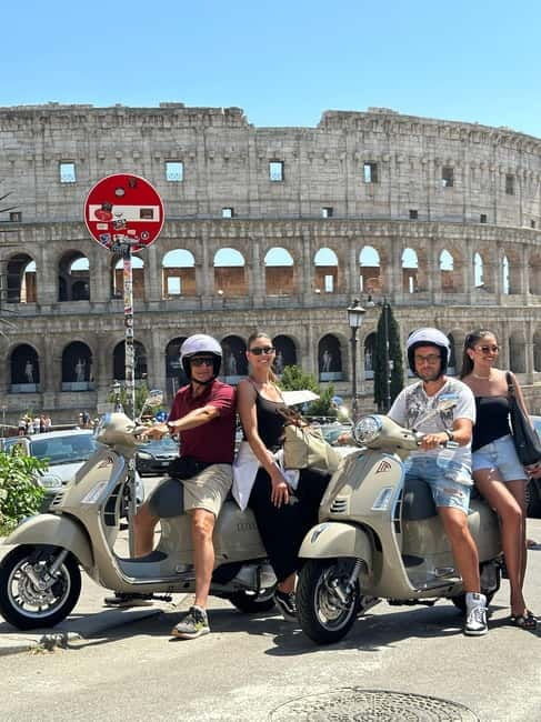 Vespa Sidecar Tour: Highlights of Rome