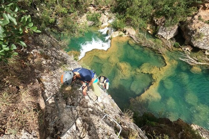 Via Ferrata Adventure in Madrid with Transport