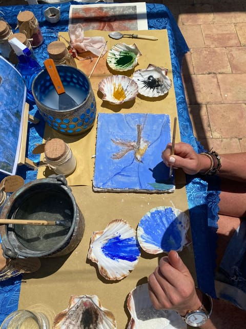 Vico Equense: Fresco Painting & Wine Workshop