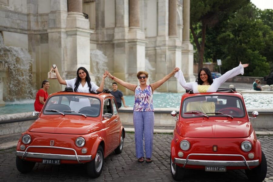 Vintage Fiat500 car Tour by Professional Photographer - A Closer Look at the Experience