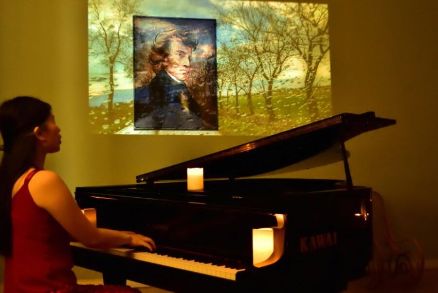 Warsaw Concert: Chopin  Painted by Candlelights with Wine - Good To Know