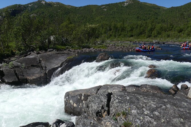 Wild Viking Rafting on Numedalslågen River – level 3