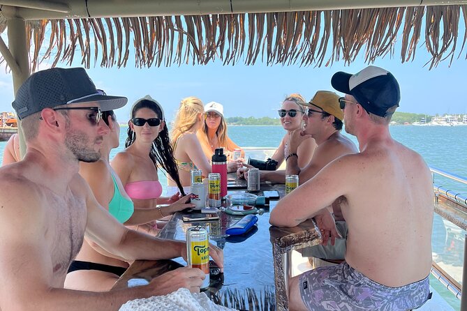 2-Hour Tiki Boat Tour in Folly Beach - A Fun and Relaxing 2-Hour Tiki Boat Tour in Folly Beach
