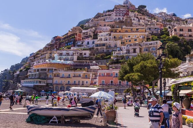 Amalfi Coast and Pompeii from Rome in a Full Day Tour - Transportation and Group Size