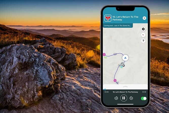 Blue Ridge Parkway South Self-Guided Audio Tour - Starting and Ending Points