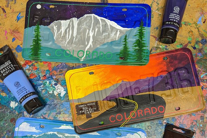 Colorado or Bust! Painted License Plate Class - Practical Details & Tips