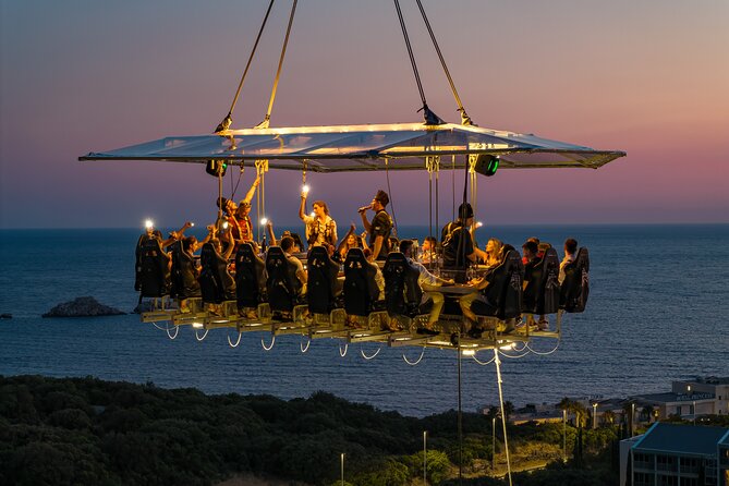 Dinner in the Sky Dubrovnik - Dine 50m above ground - The Itinerary: What to Expect