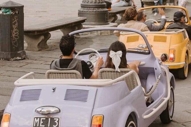 Discover Florence city center on e-cabriot fiat 500 - Authentic Experiences from Reviews