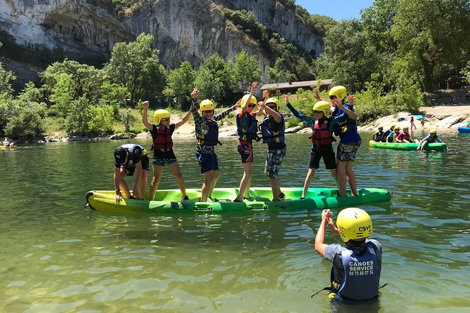 Family canoe trip under the Pont d'Arc - from 3 years old - The Itinerary: What Can You Expect?
