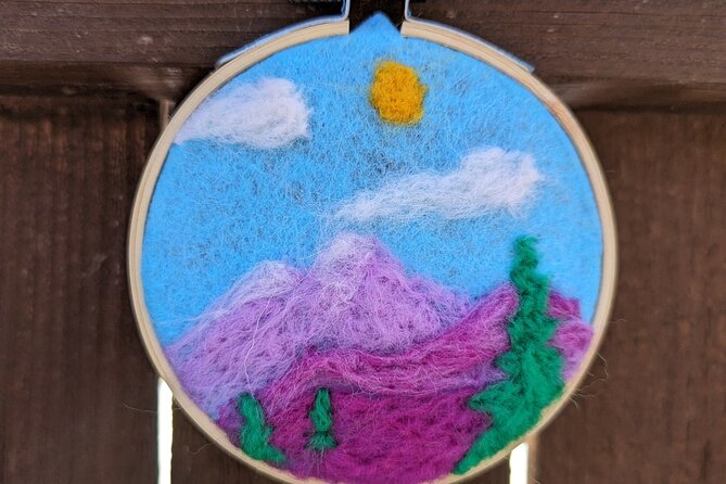 Felted Landscape Ornament Art Kit in Estes Park - Why This Activity Stands Out