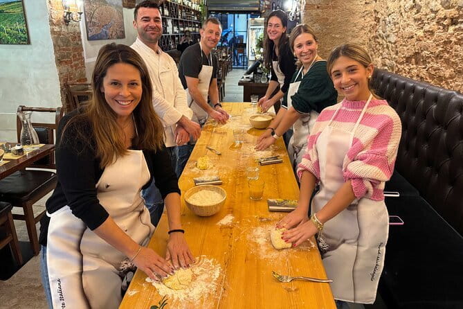 Florence Pasta Cooking Class with Tiramisu and Unlimited Wine - The Itinerary: What’s Included