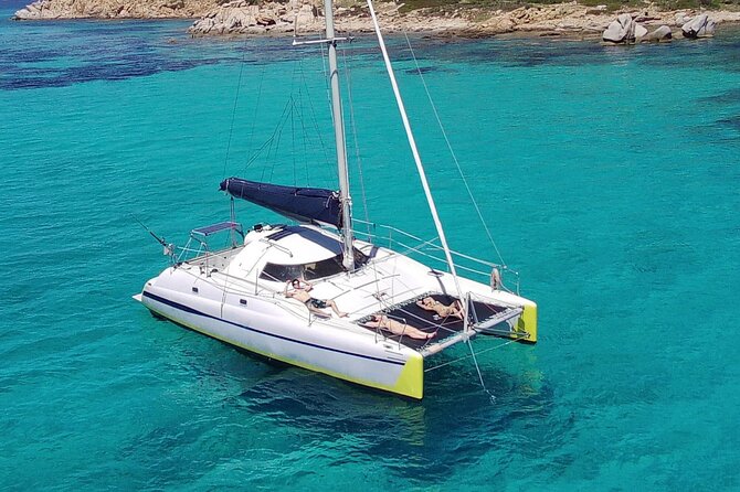 From Olbia: catamaran tour between Tavolara and Cala Moresca - The Food and Beverage Experience