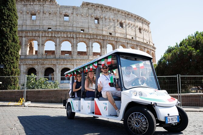 Fun Golf Cart Tour with Music and Gelato in Rome - Exploring Rome in Style and Comfort