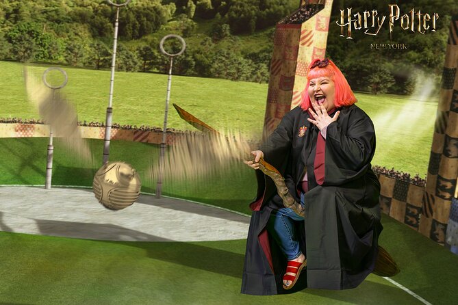 Harry Potter Shop New York- Fly a Broomstick Experience - The Experience in Detail