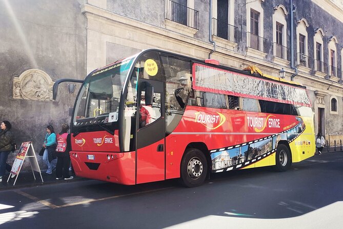 Hop on hop off Catania-Acicastello-Acitrezza panoramic bus - The Scenic and Educational Highlights