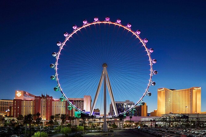 Las Vegas Night Tour High Roller Wheel Ride Guided Tour Option - Authentic Insights from Reviewers
