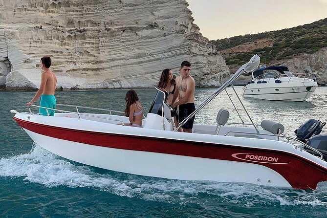 Milos Self Drive Private Boat - No License Required, APHRODITE II - What to Expect from the Itinerary