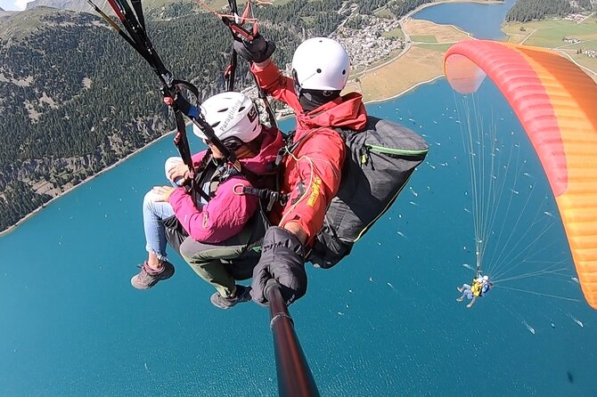Paragliding Tandem Flights in Engadin - The Experience Itself: What to Expect