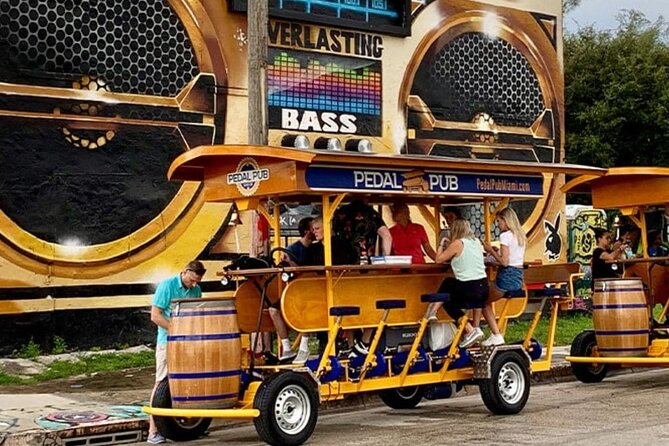 Pedal Pub Miami Wynwood Graffiti Bar Tour Individual Seats - Who is this tour best for?
