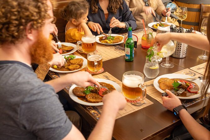 Prague by Night: Drinks & Food Tour with Eating Europe - First Stop: Seminá Café near Charles Bridge
