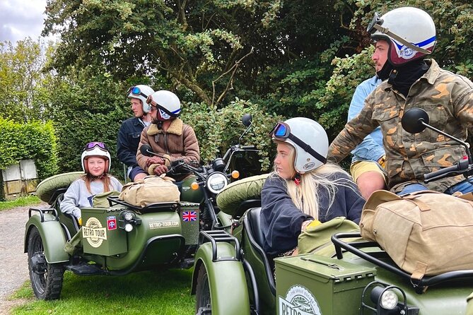 Private tour of 2 hour to 7 hours by sidecar on the D-Day beaches - The Return and Overall Value