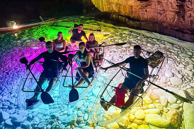 Pula: Sunset/Night-time Illuminated Transparent Kayak Cave Tour - Practical Details and Tips