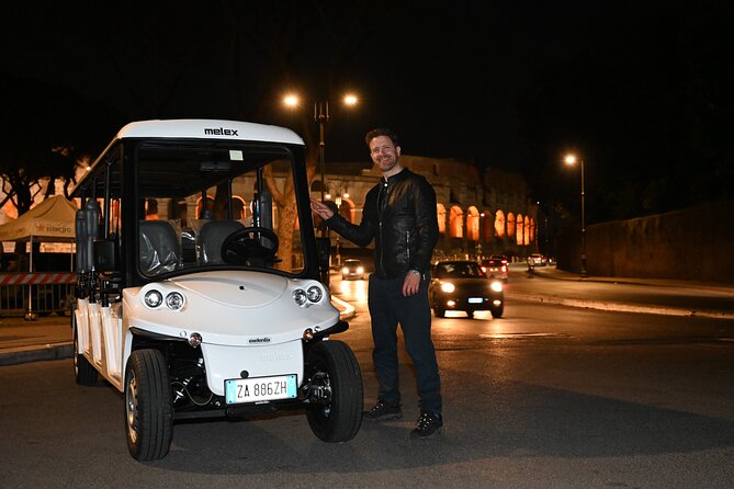 Rome- Golden Hour Golf Cart/E-Calessino Tour - Detailed Breakdown of the Itinerary