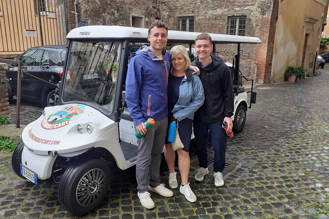 Rome in a Golf Cart Shared tour of Catacomb Ancient Appian - What Travelers Are Saying