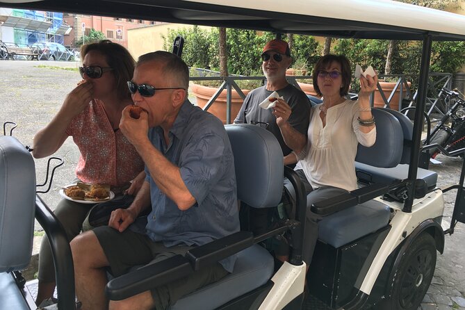 Rome: Lip Smacking 4 hours Foodie Tours in golf cart - The Guide and Overall Experience