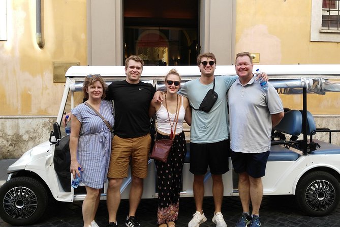 Rome on a Golf Cart Semi-Private Tour Max 6 with Private Option - Covering the Major Highlights