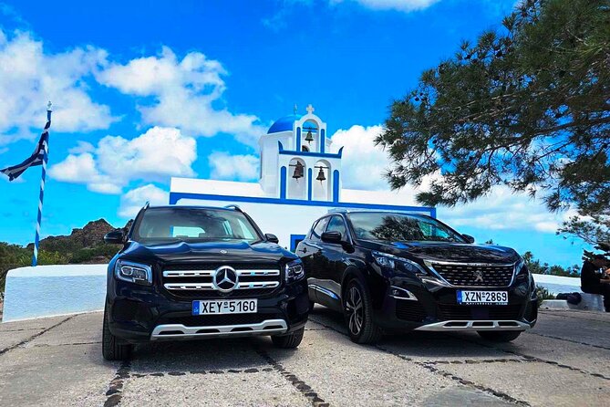 Santorini Private Transfer between Airport or Port and Santorini - The Value of Santobros Private Transfer