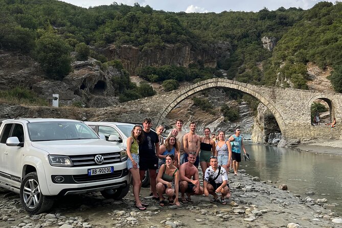 Sarande: Permet 4x4 Tour, Rafting and Thermal baths - Rafting in Vjosa River: An Adrenaline Rush