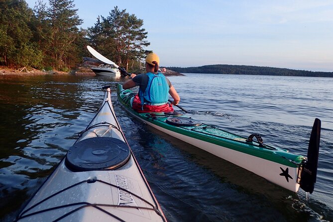 Sunset kayak tour with fika on Stockholms lakeside - The Itinerary Breakdown: What to Expect