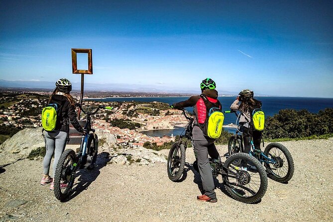 The Collioure Tops on Electric Scooters - The Route: A Mix of Landmarks and Nature