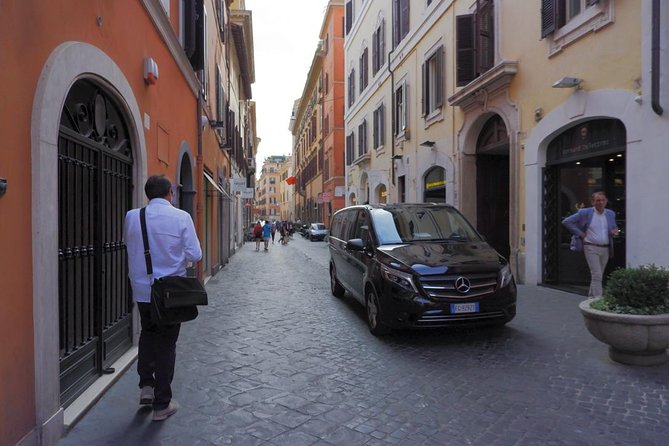 Transfer Rome - Fiumicino only Mercedes 2025 Sprinter XXL, V, S - Detailed Itinerary Breakdown
