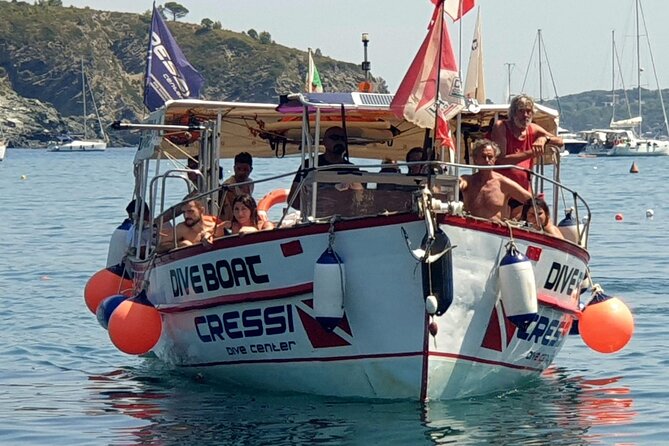 Underwater adventure with sea baptism on the Island of Elba - The Highlights of the Tour