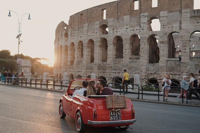 Vintage Fiat 500 Cabriolet: Rome's Highlight Semi Private Tour - The Itinerary: What You’ll See and Do