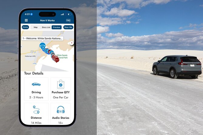 White Sands National Park Self-Guided Driving & Walking Tour - Exploring White Sands National Park with the Self-Guided Tour