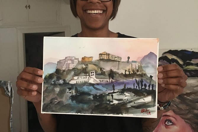 workshop for painting acropolis/landscape with local artist - The Itinerary: A Closer Look