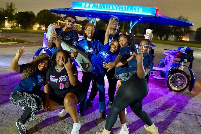 90s R&B Party Bike Tour through Downtown Houston - The Value of the Experience
