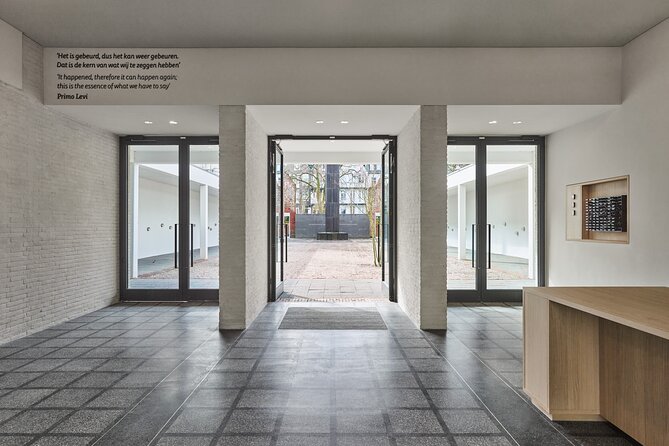 Amsterdam National Holocaust Museum and Memorial Entry Ticket - Who Should Consider This Experience