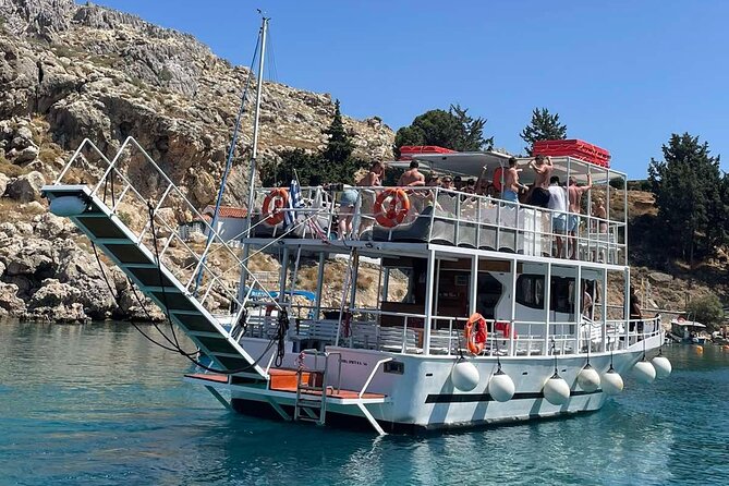 Boat Cruise in Lindos with Swim Stops & Meal Deal - The Reviews and Real Experiences