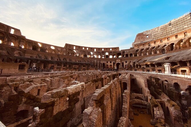 Colosseum Only with Gladiator's Arena Access, Small Group Tour - Highlights and Unique Features