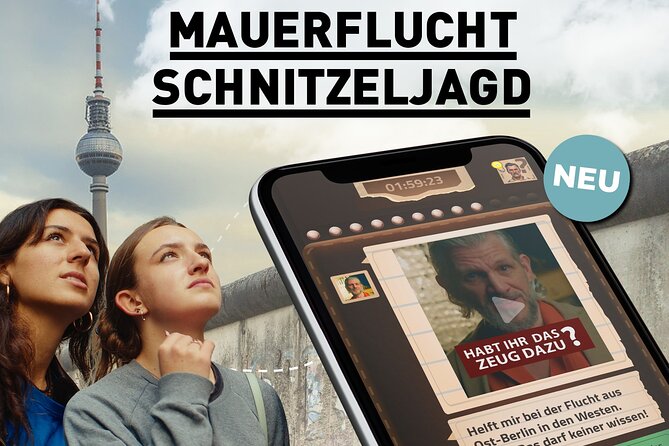 Escaping and spying on the Berlin Wall Scavenger hunt - Authentic Insights from Reviewers