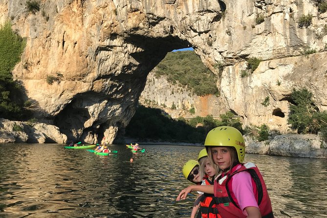Family canoe trip under the Pont d'Arc - from 3 years old - Practical Considerations