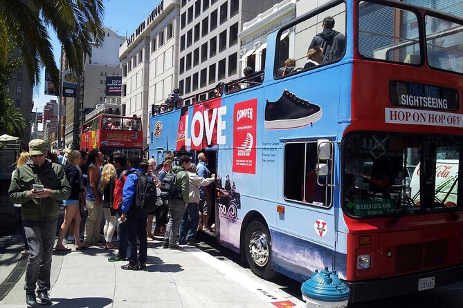 Hop-On Hop-Off Deluxe Bus Tour of San Francisco: 2 Days, 20 Stops - Civic Center & Palace of Fine Arts