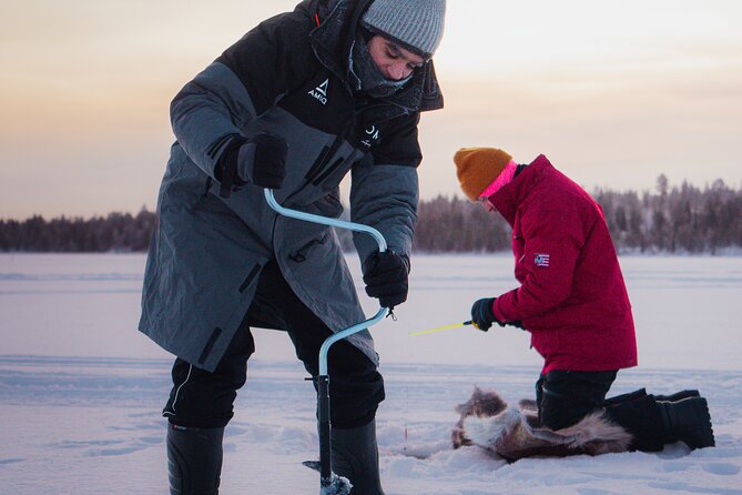 Levi Ice Fishing Experience in the Wild with Campfire Treats - FAQs