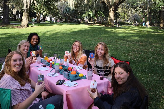 Paint Tiny Canvases in Forsyth Park - Who Will Love This Experience?